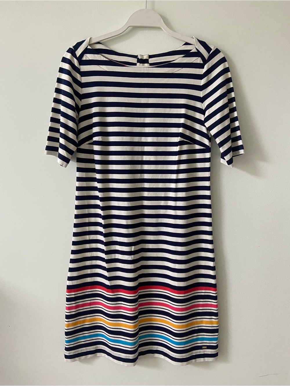 NWOT Tommy Hilfiger Striped Boatneck Dress
